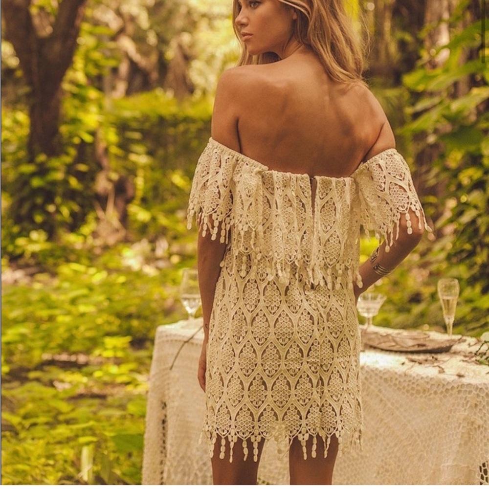 Stone Cold Fox Iowa Lace Dress XS/S - Picture 3 of 9